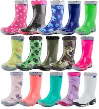 LADEHEID Gummistiefel Kinder