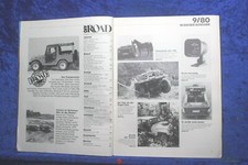 Off Road (X) 9/80 Daihatsu