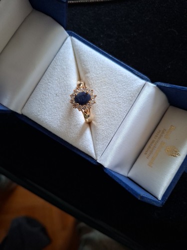 Gold double ring mit - double,