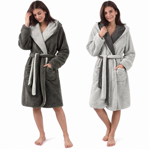Bademantel damen flauschig - bademantel,