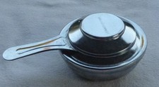 Fondue Brenner für Halterung Rechaud Ø 9,5 cm Deckel Edelstahl Braun & Kemmler