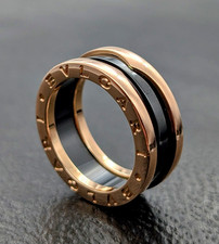 Bulgari BVLGARI B.ZERO1 2-Band Ring 750/18K Rosegold Gr.54 Damenring #1266