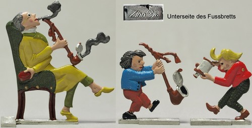 Max und moritz - 5, zinnfiguren