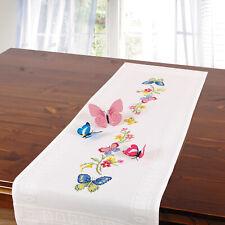 STICK-TISCHLÄUFER + GARN -