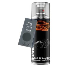 Ral 7021 schwarzgrau matt - matt, 2k