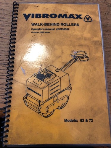 Jcb vibromax handwalzen - jcb,