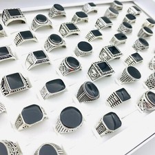 20stk. Herren Ringe Schwarze