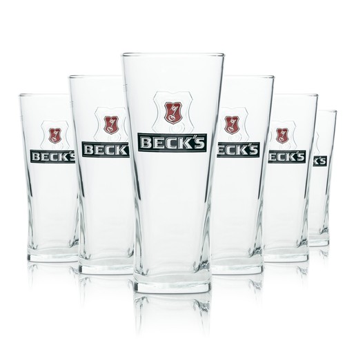 Becks bier glas henry - bier,