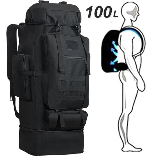 Neu 100l army rucksack molle - 100l,