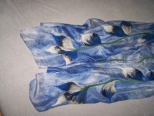 Nuno Filz auf Seide, Schal