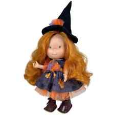 Handgefertigte Puppe MIA Nines 30cm Halloween Hexe, Spielzeug, Sammlerpuppe,Baby