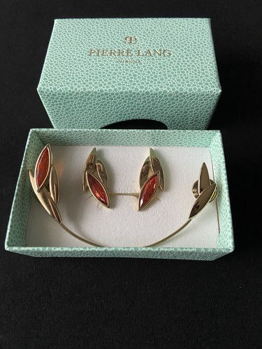 Pierre lang set brosche - pierre,