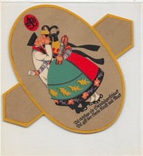 830177) altes Schnaps Etikett der Korn Brennerei Strothmann Minden i.W. 