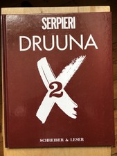 Serpiere Druuna X 2 Schreiber Leser HC 1998 Rar Nichtraucher Z 0-1/1 HC