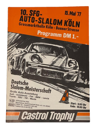 Sfg auto slalom köln - auto,