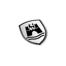 VW Dekorfolie "Wolfsburg Wappen" Set 2 Stück Wappen Aufkleber Logo Emblem