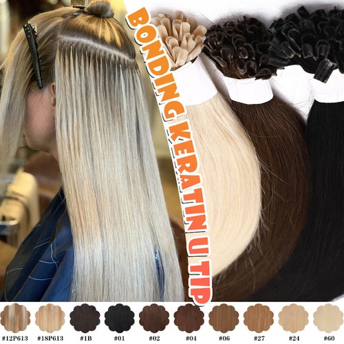 Keratin bondings 100 echthaar - bondings, 100%
