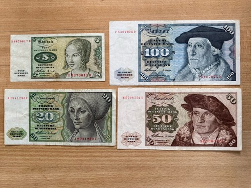 Deutsche mark scheine - deutsche,