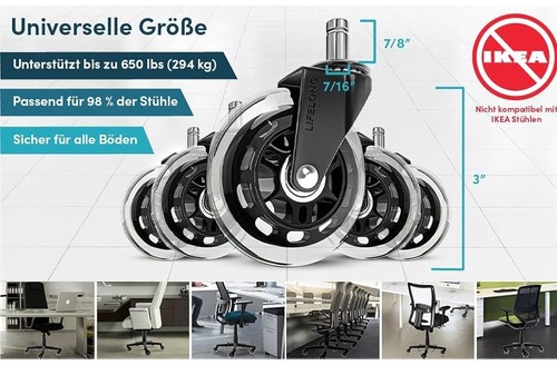 5er set ersatzräder für - 5er-set,