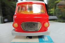 ANKER / PIKO DDR BARKAS B 1000 Bus Kleinbus Friktion rot /weiß im Originalkarton