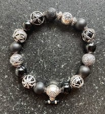 Thomas Sabo Karma Beads Armband 21cm Schwarz