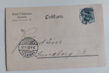 CHEMNITZ Werbekarte Brotfabrik