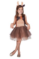 Kleid Rentier Reh mit Geweih