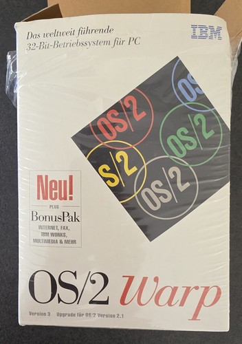 Rarität ibm 2 warp - os/2,