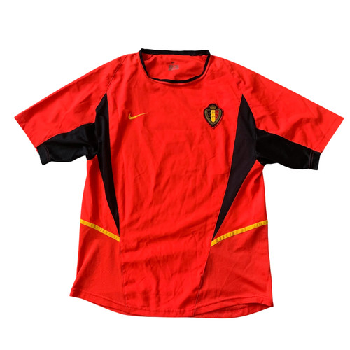 Belgien trikot 2002 heim - heim, (s)
