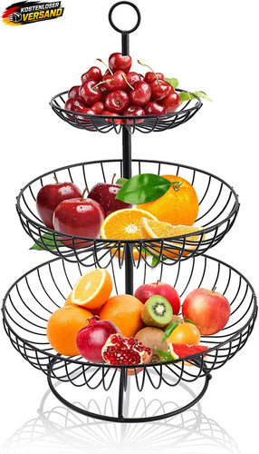 Obst etagere metall stöckig - obst,