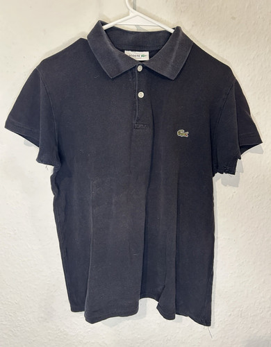 Lacoste herren polo schwarz - lacoste,