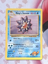 Pokémon Karte Mistys Starmie 56/132  Gym Heroes Set Englisch Pokemon 
