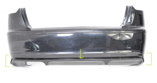 Heckansatz für audi 8pa - heckansatz,