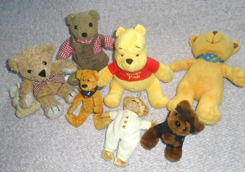 Konvolut teddy bär - konvolut, 8