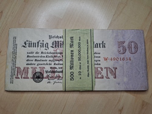 Bündel millionen mark 1923 - bündel,