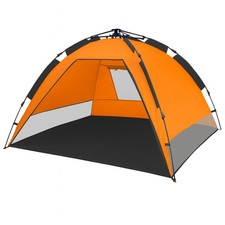 Strandmuschel Strandzelt Wurfzelt UV50+ Strand Pop Up Sonnenschutz CampFeuer