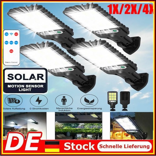 4er 5000w solarleuchte - 4er, mit