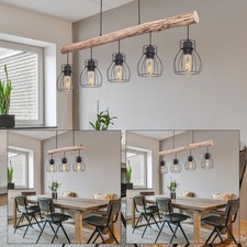 Pendelleuchte Holz Hängelampe