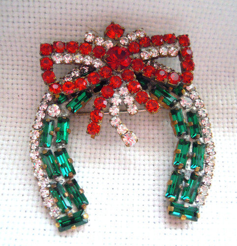Strass brosche - strass,