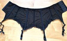 WOLFORD LUXUS Body Culture hoher & WEICHER Strapsgürtel in S 4 Strumpfhalter