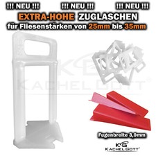 EXTRA HOHE ZUGLASCHEN KACHEL