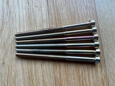 orig. PORSCHE 911 6x BOLZEN Schrauben LICHTMASCHINE Generator gelb chromatiert