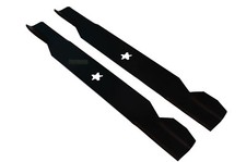 2X 46 CM Messer für Rasentraktor Husqvarna LT92 Mähwerk 127841 138496 5321384-96