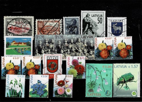 Briefmarken europa lettland - europa,