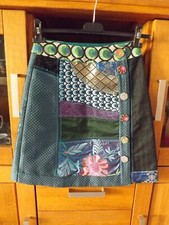 DESIGUAL;MINI ROCK;BUNT;PATCHWORK;GR.34;WUNDERSCHÖN;NEU!!!
