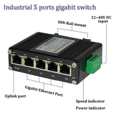 5 Port Gigabit 802.3af/at 120W