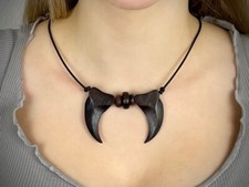 Goa Holzkette Holzschmuck