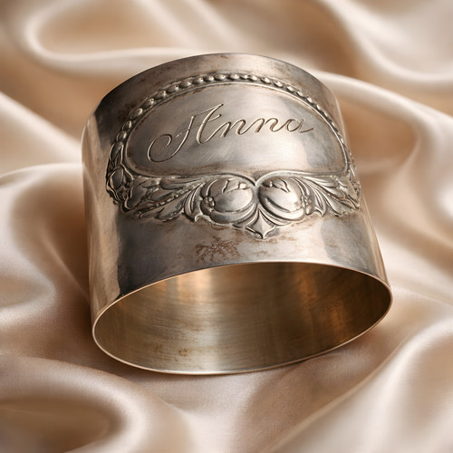 Jugendstil serviettenring - jugendstil,
