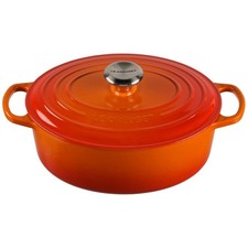 Le Creuset Signature Bräter oval 27 cm ofenrot
