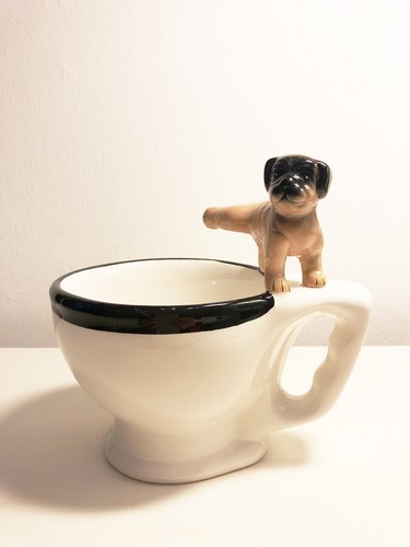 Mops kaffeetasse tasse hund - wc,